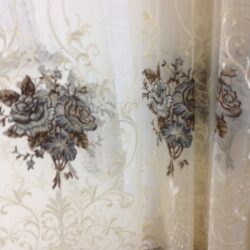Микро-сетка с вышивкой по низу# шторы# купить# барнаул